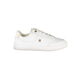 Tommy Hilfiger White Leather Women Sneaker -   -  Tommy Hilfiger.